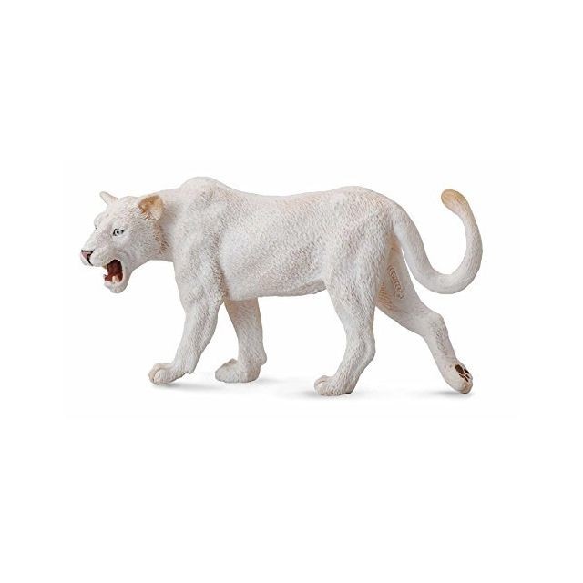 Collecta - CollectA Wildlife White Lioness Toy Figure - Authentic Hand Painted Model Collecta  - Carte à collectionner