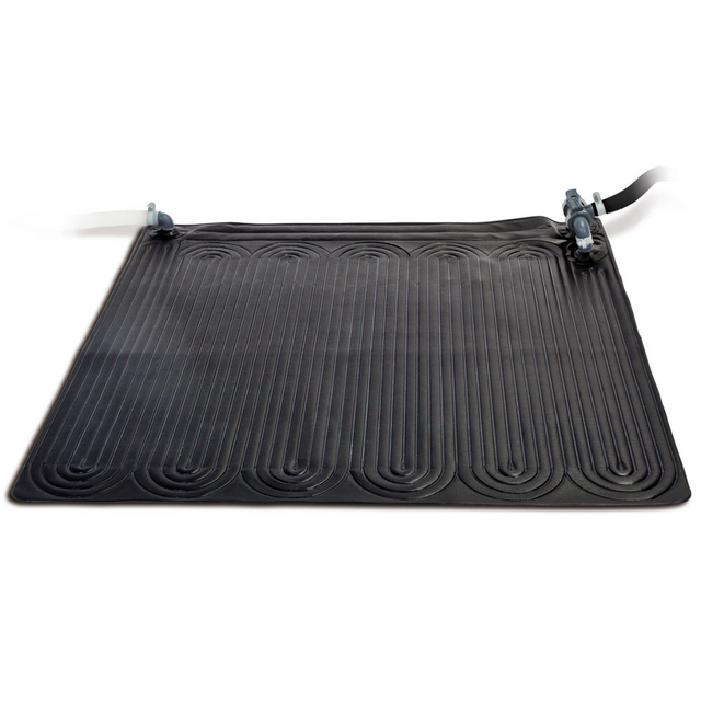 Intex - Intex Tapis solaire chauffant PVC 1,2x1,2 m Noir 28685 - Réchauffeur de piscine