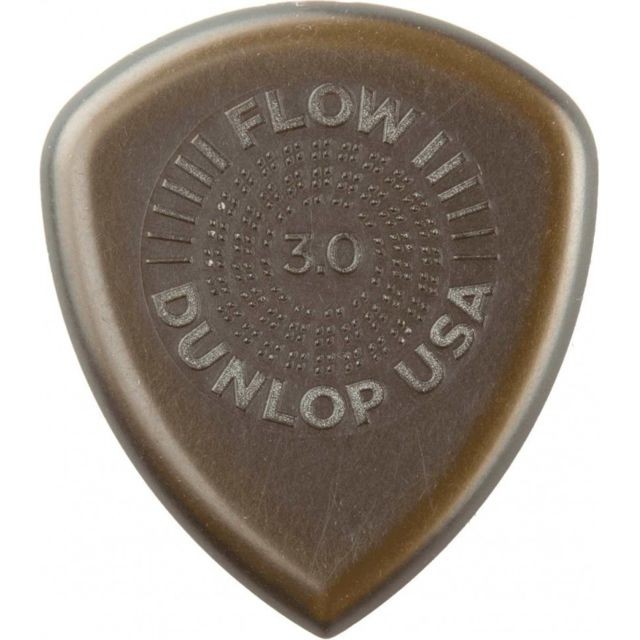 Dunlop - Dunlop 547P300 - 3 médiators Flow Jumbo Grip - 3.00 mm Dunlop  - Accessoires instruments à cordes Dunlop