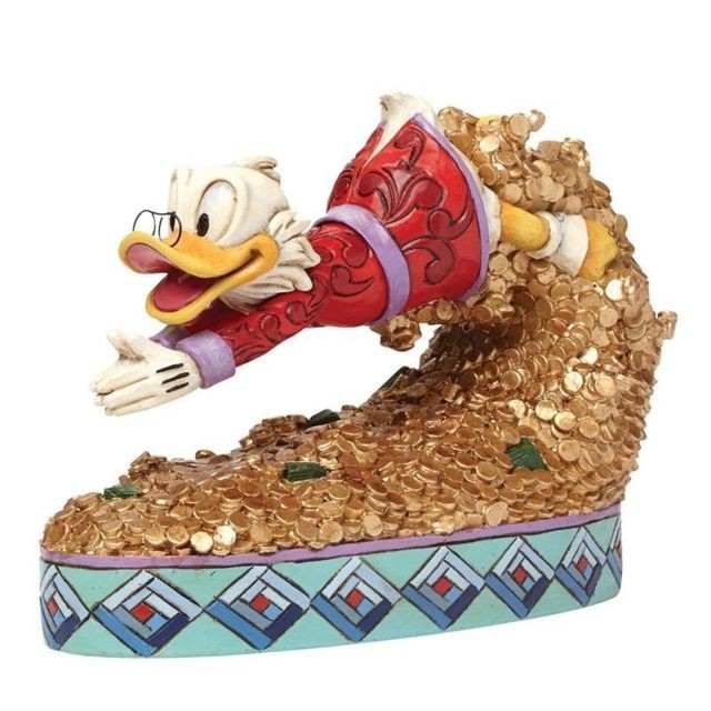 Disney - Figurine Picsou Plongeon - Scrooge Treasure Dive - Disney Traditions Disney  - Jeux & Jouets Disney Montres