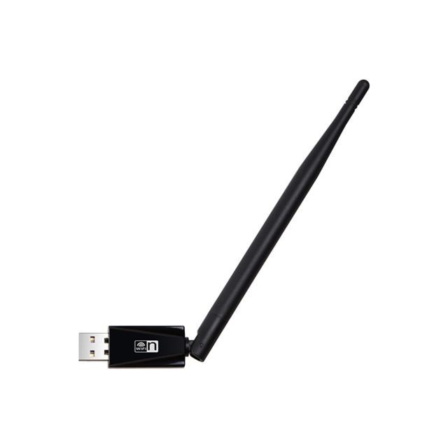 marque generique - Adaptateur USB sans fil 150 Mbps avec antenne fixe 5 dBi pour ordinateur portable PC Windows marque generique - Reseaux marque generique
