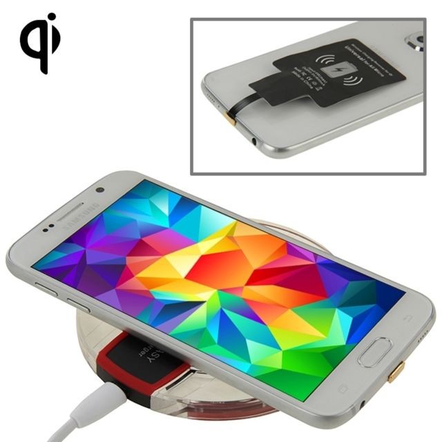 Wewoo - Chargeur sans fil noir pour Samsung Galaxy Note Edge / N915V / N915P / N915T / N915A FANTASY sans & Récepteur de charge sans fil, Wewoo  - Chargeur Universel Wewoo