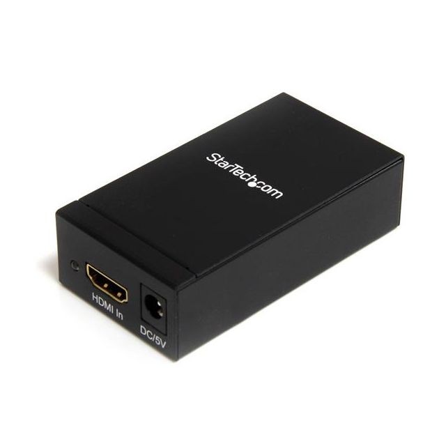 Startech - Adaptateur actif vidéo DVI ou HDMI vers DisplayPort - Convertisseur DP - 1900 x 1200 - Convertisseur Audio et Vidéo