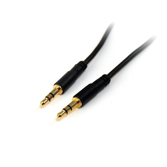 Startech - StarTech.com MU10MMS câble audio 3 m 3,5mm Noir - Câble Jack Startech