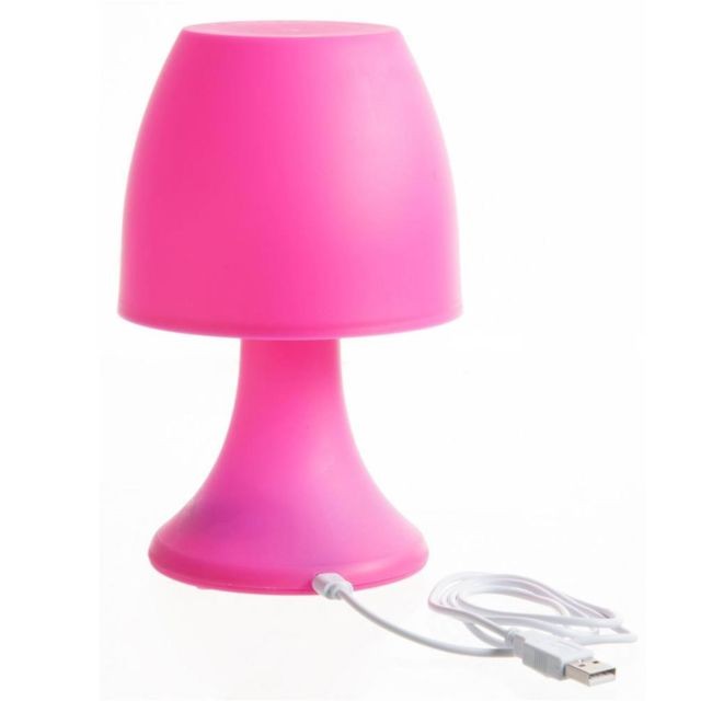 JOLIPA - Lampe Seventies chargement par USB - modèle Fuchsia - JOLIPA