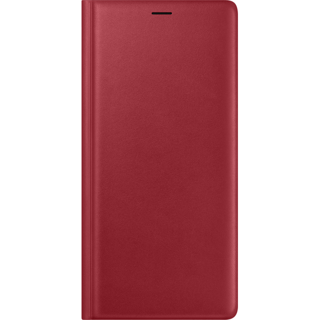 Samsung - Flip Wallet Galaxy Note9 - Rouge - Coque, étui smartphone Cuir