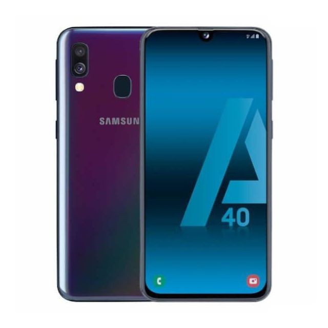 Samsung - Samsung Galaxy A40 4GB/64GB Negro Dual SIM A405 - Smartphone Android Galaxy a40