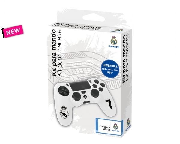 Subsonic KIT POUR MANETTE PS4 - LICENCE OFFICIELLE REAL MADRID