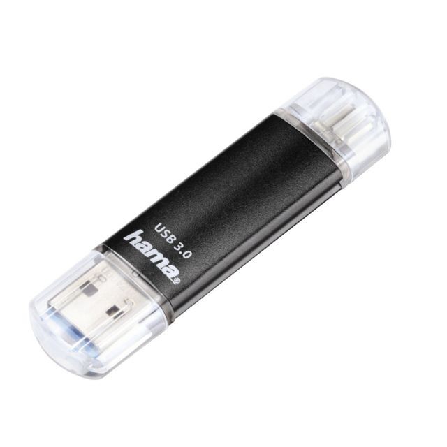 Hama - Hama Clé USB 3.0 ""Laeta Twin"", 16 GB, 40MB/s, noir - Hama