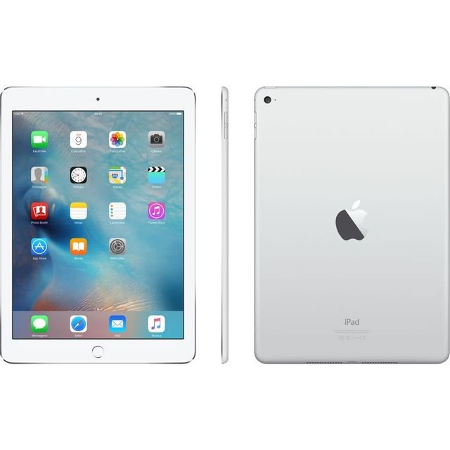 Apple - iPad Air 2 - 16 Go - Wifi - Cellular - Argent MGH72NF/A - Tablette tactile Reconditionné