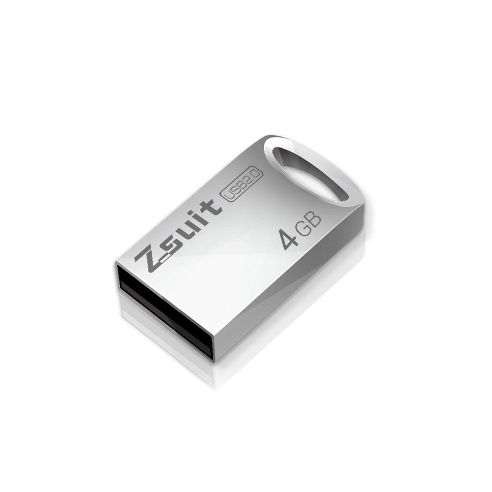 Clé USB Zsuit 4 Go USB 2.0 Mini Disque Flash USB Forme Métal