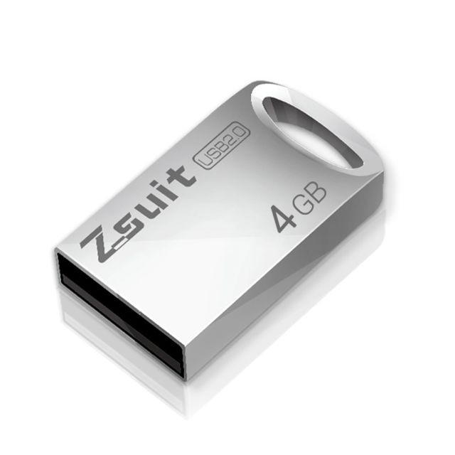 Clés USB Wewoo Clé USB Zsuit 4 Go USB 2.0 Mini Disque Flash USB Forme Métal