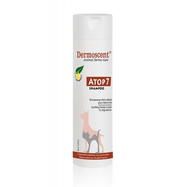 Soin et hygiène rongeur Dermoscent Shampoing Dermoscent ATOP 7 pour chien et chat 200 ml
