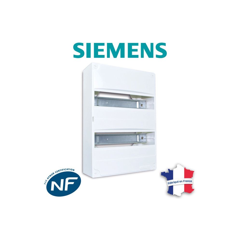 Siemens - Siemens - Tableau électrique nu à équiper 2 rangées