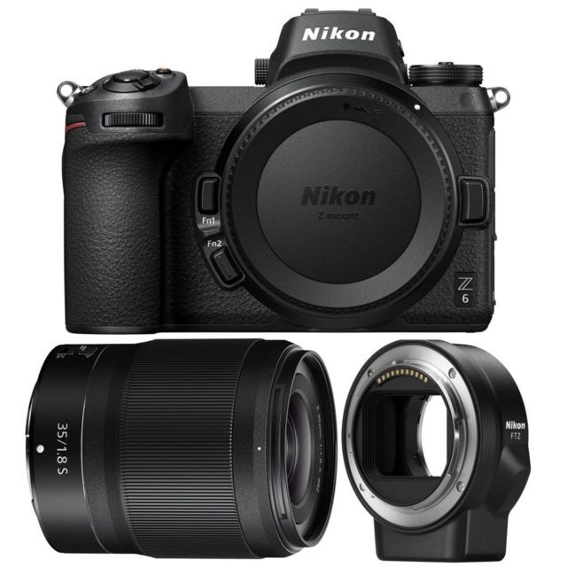 Nikon - NIKON Z6 KIT FTZ Mount Adapter + NIKKOR Z 35mm f/1.8 S Nikon  - Photo & Vidéo Numérique