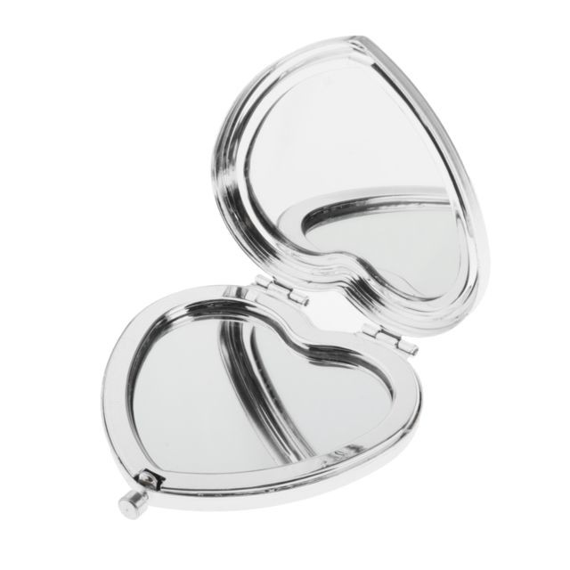 marque generique - Miroir de poche en forme de loupe cosmétique avec miroir de voyage pliable marque generique  - Bons Plans Miroirs