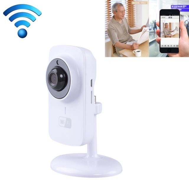 Wewoo - Caméra IP 1.0MP audio bidirectionnelle sans fil Wifi IP caméra, détection de mouvement de soutien & vision nocturne infrarouge - Camera surveillance infrarouge