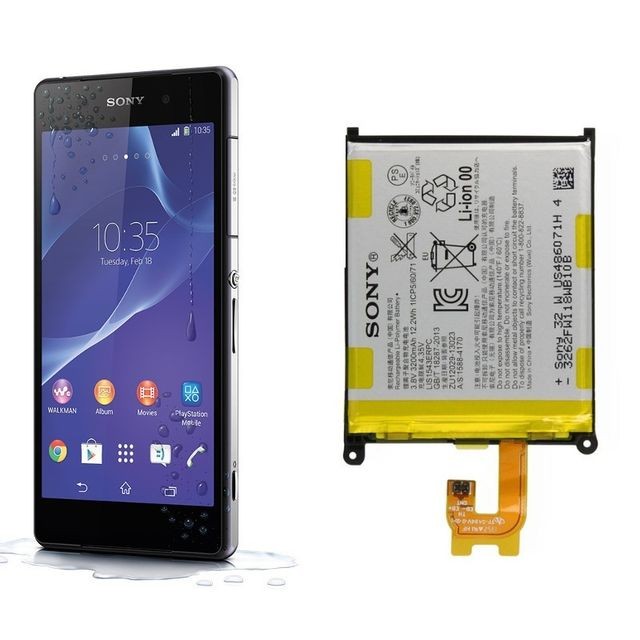 Sony - Batterie d'origine et officielle pour Sony Xperia Z2 3000mAh LIS1543ERPC 1277-3687 Sony   - Sony