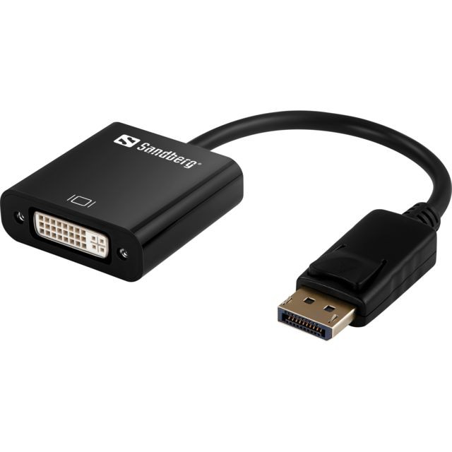 Câble Ecran - DVI et VGA Sandberg Sandberg Adapter DisplayPort>DVI