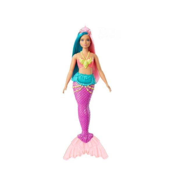 Barbie - BARBIE Dreamtopia Sirene Fuchsia - Barbie Poupées & Poupons