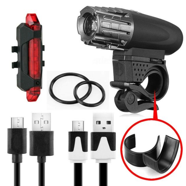 Generic - Rechargeable Led Vélo Lumière Vélo USB Étanche Cycle Avant Arrière Phare Avant Generic  - Tube lumiere