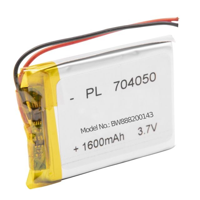 Vhbw - vhbw batterie remplacement pour Fatboy PN704050 pour lampe de table (1600mAh, 3.7V, Li-Polymère) - Santé et bien être connectée