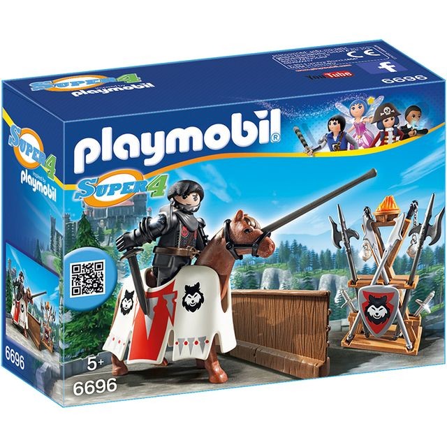 Playmobil Playmobil SUPER 4 - Rypan - gardien du Baron Noir - 6696