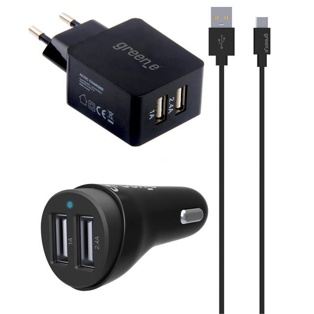Bigben - Pack chargeur noir micro USB - Bigben
