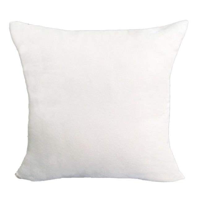 marque generique - Couvre-oreiller en daim velours de couleur unie Throw Taie d'oreiller blanc-60x60cm marque generique  - Ensemble couvre lit