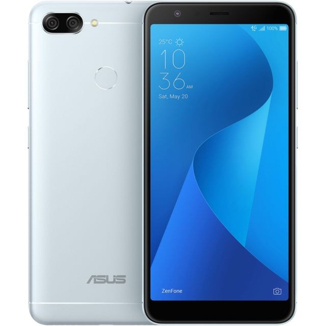 Smartphone Android ZenFone Max Plus M1 - 32 Go - Gris Azur