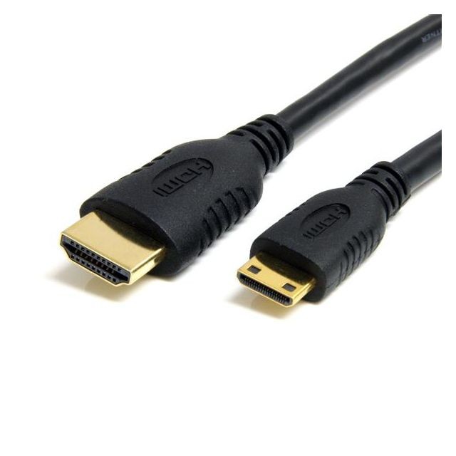 Startech - StarTech.com Câble HDMI haute vitesse avec Ethernet 0,3 m - HDMI vers HDMI Mini - M/M Startech  - Câble HDMI