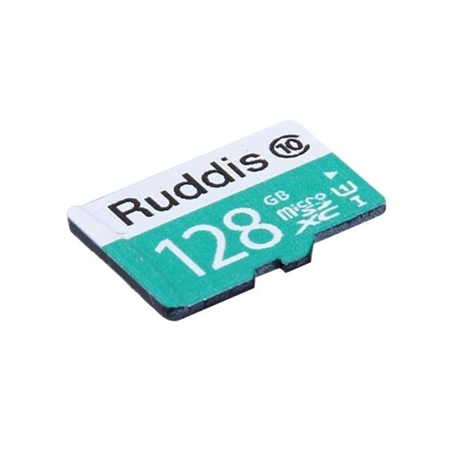 Carte Micro SD Carte mémoire Ruddis 128 Go haute vitesse classe 10 TF / Micro SDXC UHS-1 U1