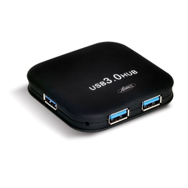 Hub Advance ADVANCE - Hub USB 3.0 Advance Square Hub 4 ports + alimentation