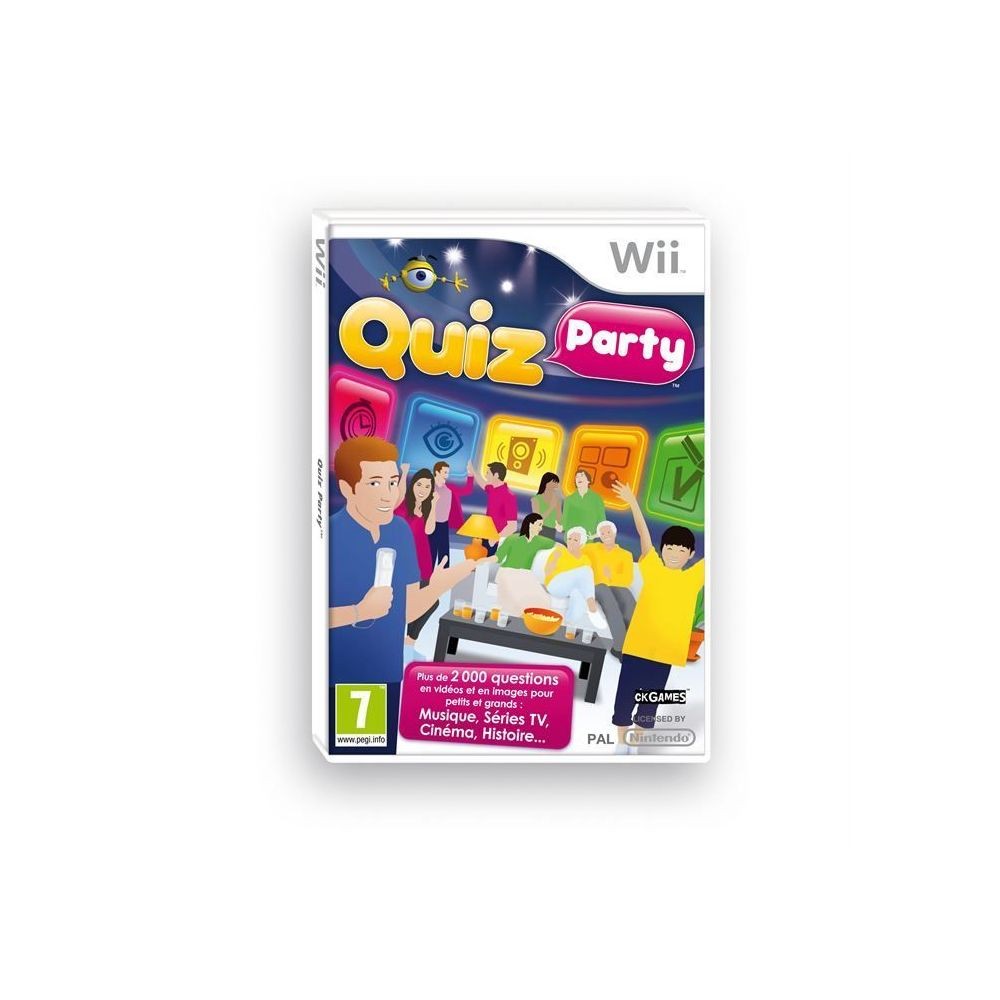 Jeux Wii Nintendo Quiz Party Jeu Wii