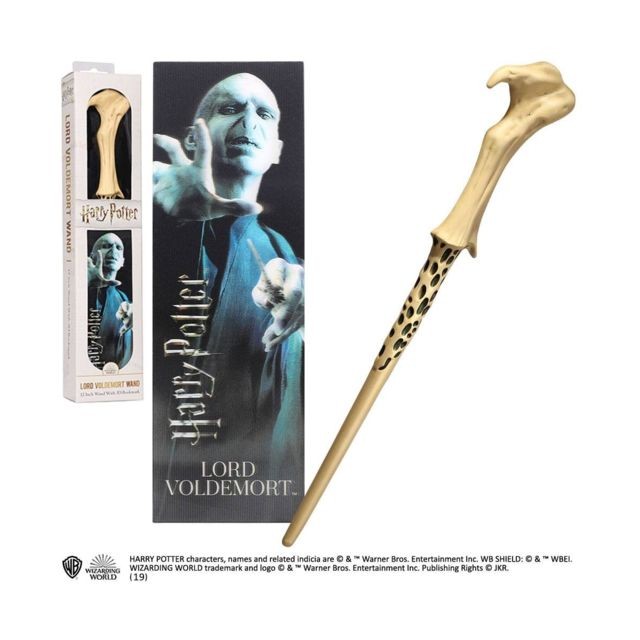 Films et séries Noble Collection Harry Potter - Réplique baguette Lord Voldemort 30 cm