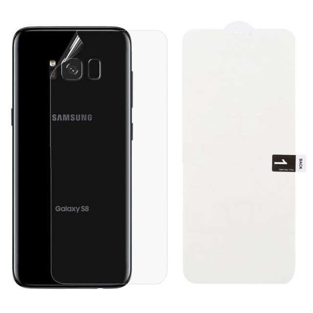 Wewoo - Film protecteur Protection dorsale pleine couverture pour le Hydrogel souple Galaxy S8 Wewoo  - Coque, étui smartphone