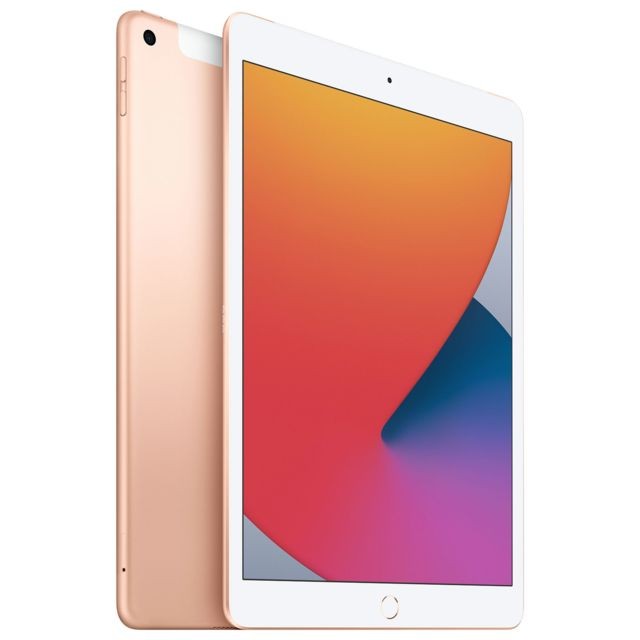 Apple - iPad 10.2"" 2020 - WiFi + Cellular 128 Go - Or - iPad iPad