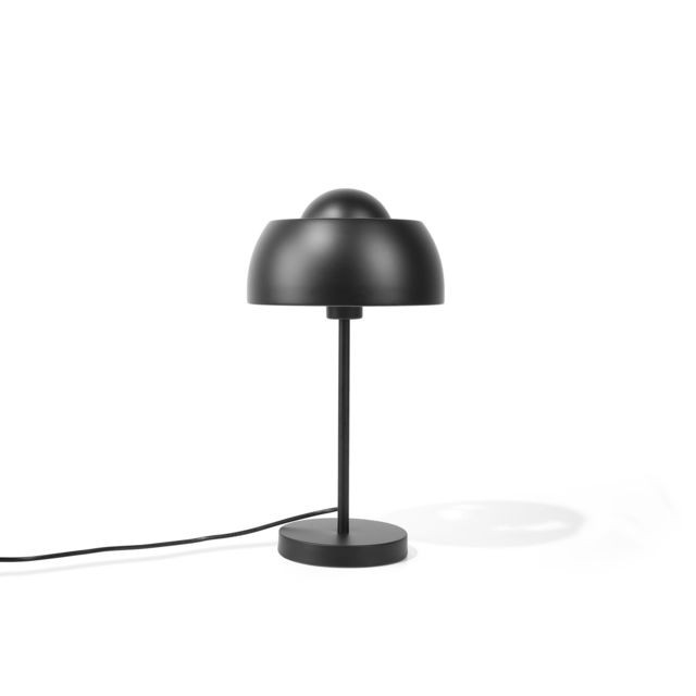 Beliani - Lampe de bureau en métal noir SENETTE Beliani  - Lampe à lave Luminaires