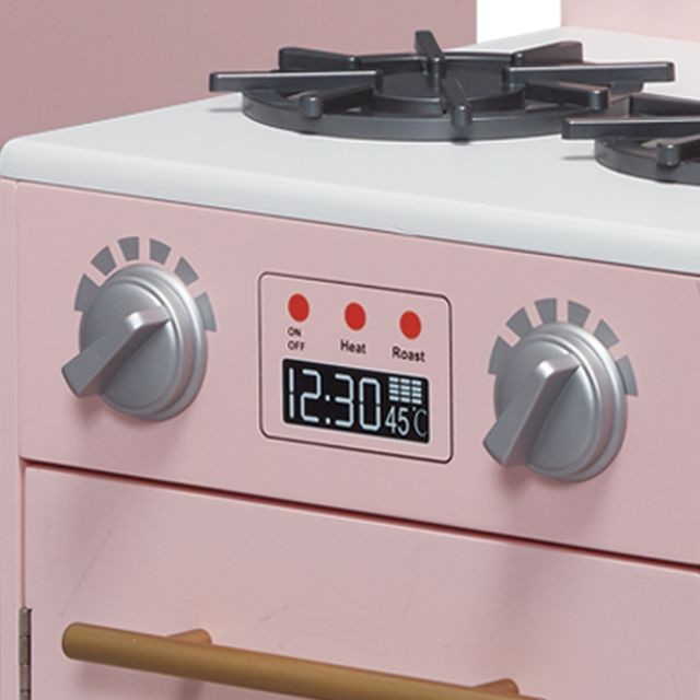 Teamson Kids Teamson Kids - Cuisine enfant dînette machine à glace frigo Rose (2 pièces) TD-12302P