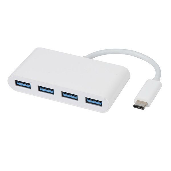 Vivanco - Hub USB type C vers USB type A - 4 ports - Vivanco