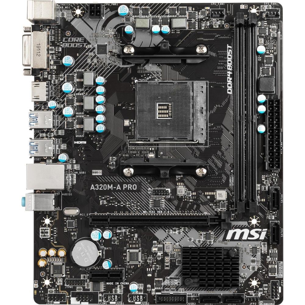 Carte mère AMD Msi MSI-A320M-A-PRO
