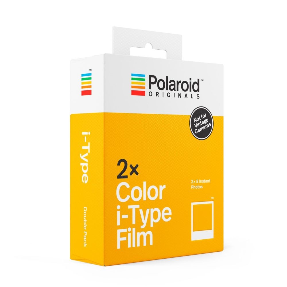 Polaroid Pack de 2 x 8 films instantanés couleur pour appareil photo Polaroid i-Type