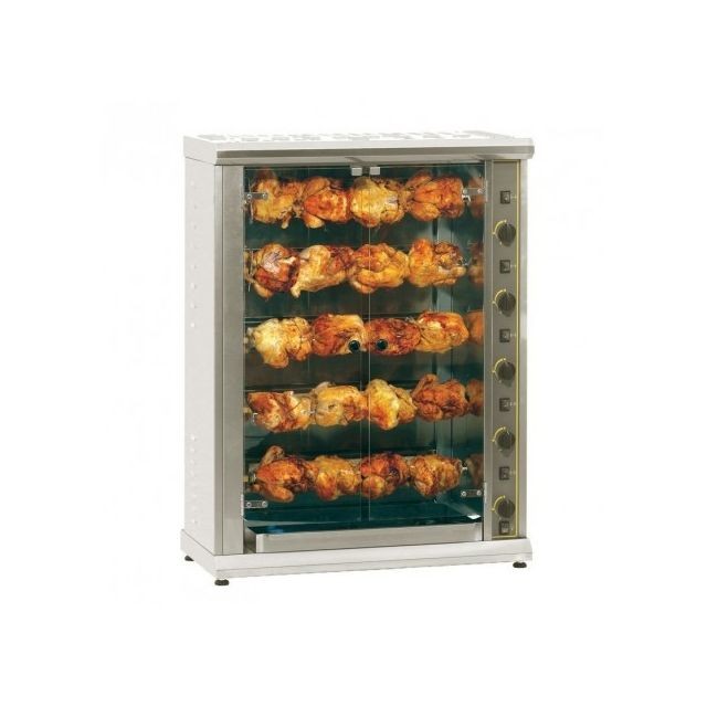 Furnotel - Rôtissoire Professionnelle à 5 broches électrique grande capacité - 20 poulets - Furnotel - Furnotel   - Furnotel