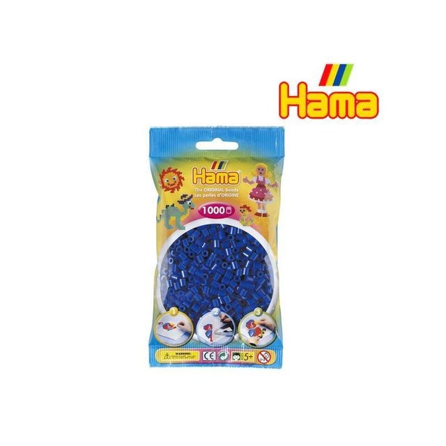 Hama - Hama 207-08 Perles en sachet - Bleu - Dessin et peinture Hama