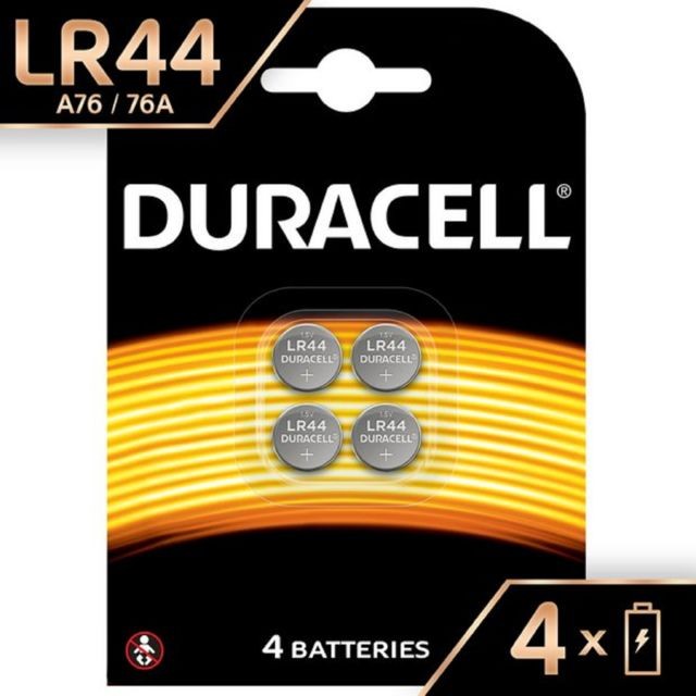 Duracell - 4 piles boutons LR44 1,5V - Duracell
