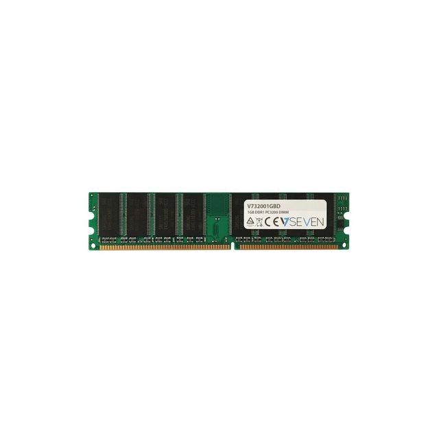 V7 - V7 DDR1 1GB 400Mhz PC3200 DIMM 2.5V (V732001GBD) - V7