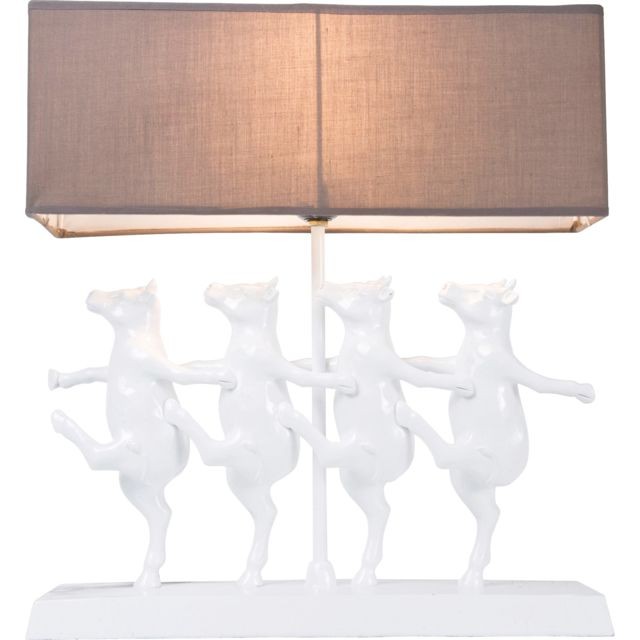 Karedesign - Lampe vaches blanches cancan Kare Design Karedesign  - Lampe kare
