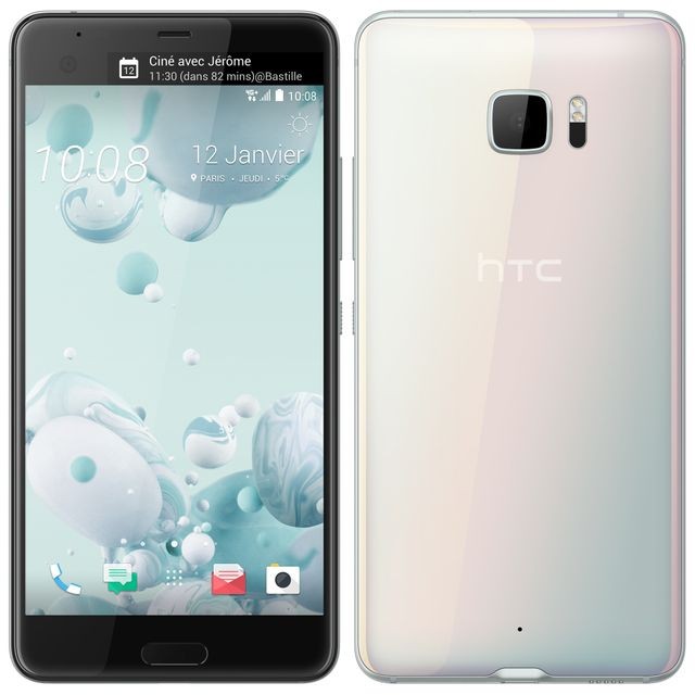 HTC - U Ultra - Blanc Perle HTC  - HTC