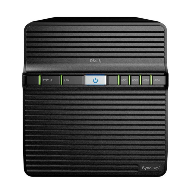 Synology - DS418j - 4 baies - NAS Synology DiskStation NAS