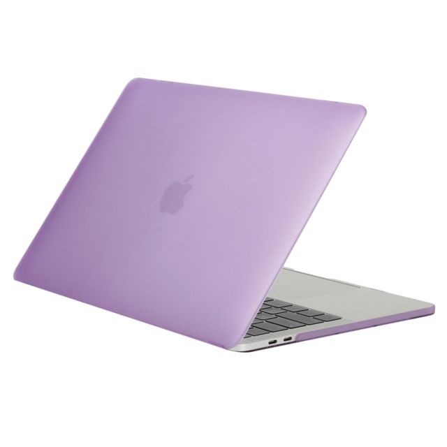 Wewoo - Housse Étui Violet pour 2016 Macbook Pro 13.3 pouce A1706 & A1708 Ordinateur Portable Texture Givrée PC Cas de Protection Wewoo  - Ordinateur portable violet